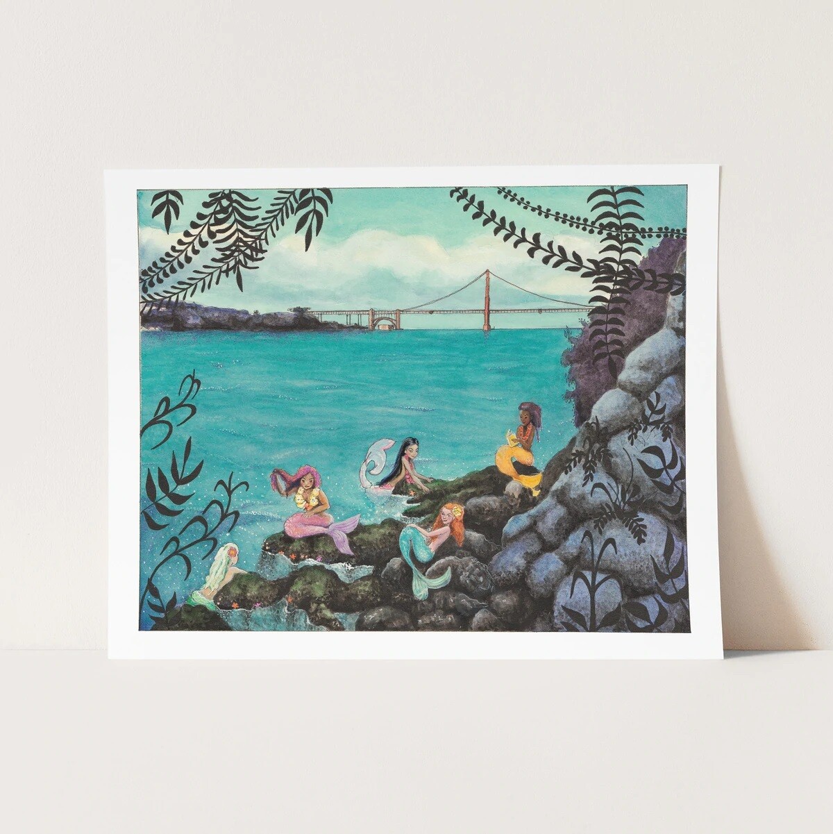Mermaid Lagoon SF, 8x10 Print - NEW