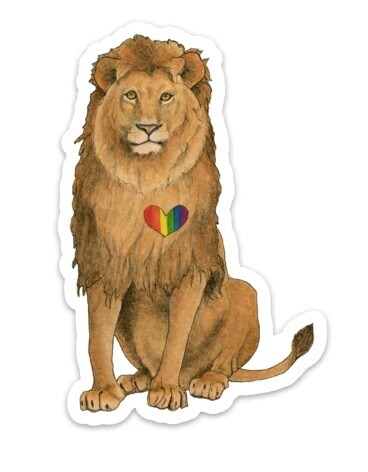 Lion Heart Sticker Lion Heart Sticker
