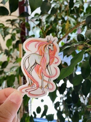Sticker, Unicorn