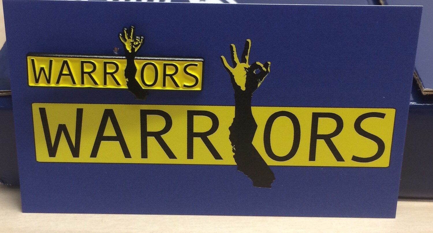Warriors, Enamel Pin