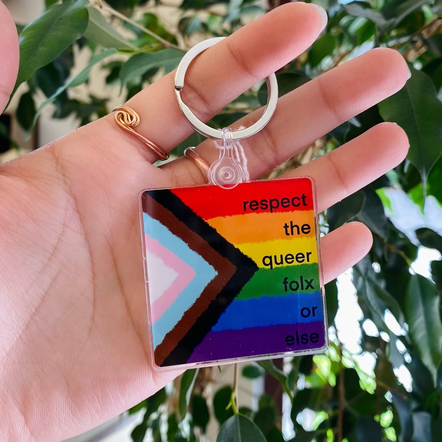 Key Chain, Respect the Queer Folx or Else