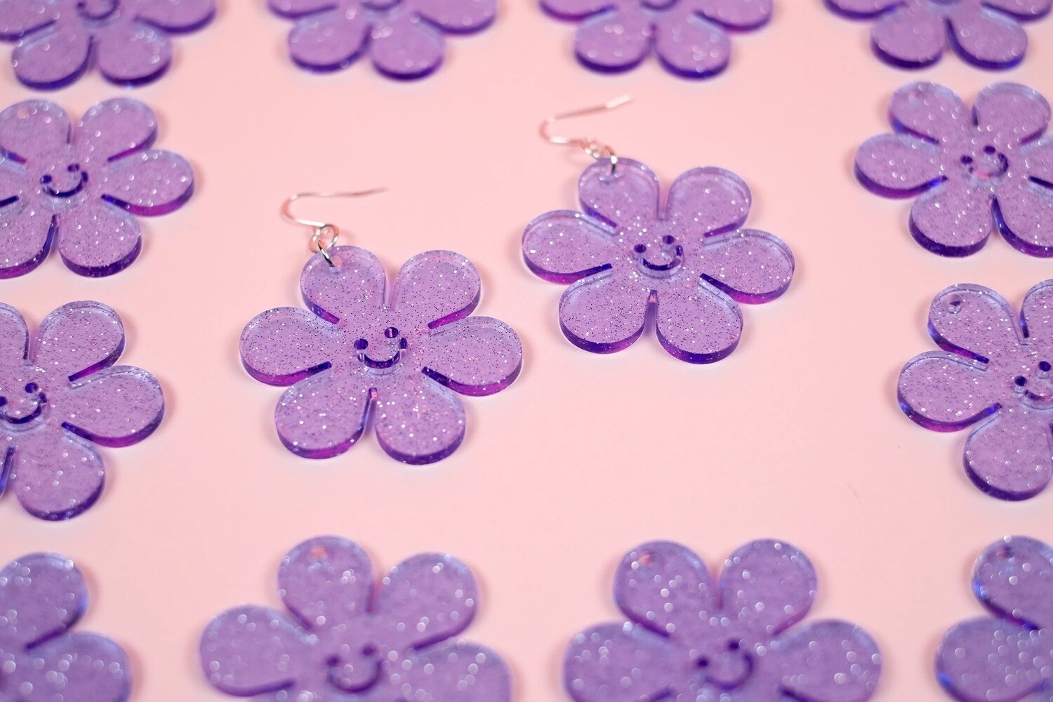 Flower Girl Drop Earrings