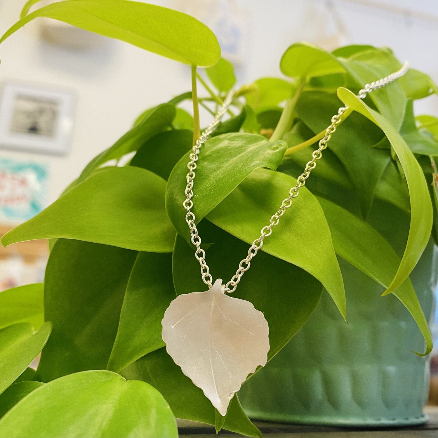 Aspen Leaf Necklace