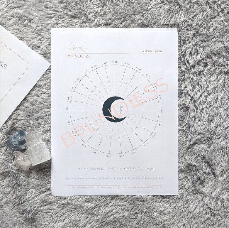 SALE - Ritual Tracker, Mindful Moon