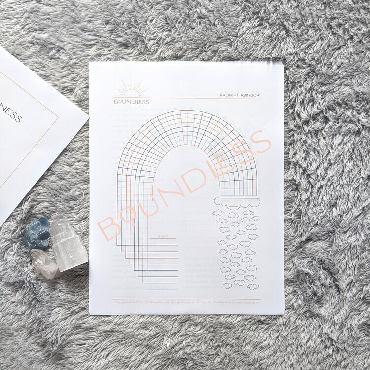 SALE - Ritual Tracker, Radiant Rainbow SALE - Ritual Tracker, Radiant Rainbow