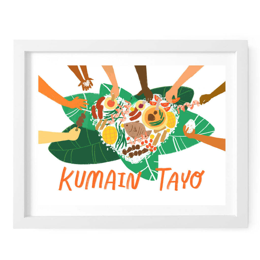 Kumain Tayo Art Print Kumain Tayo Art Print