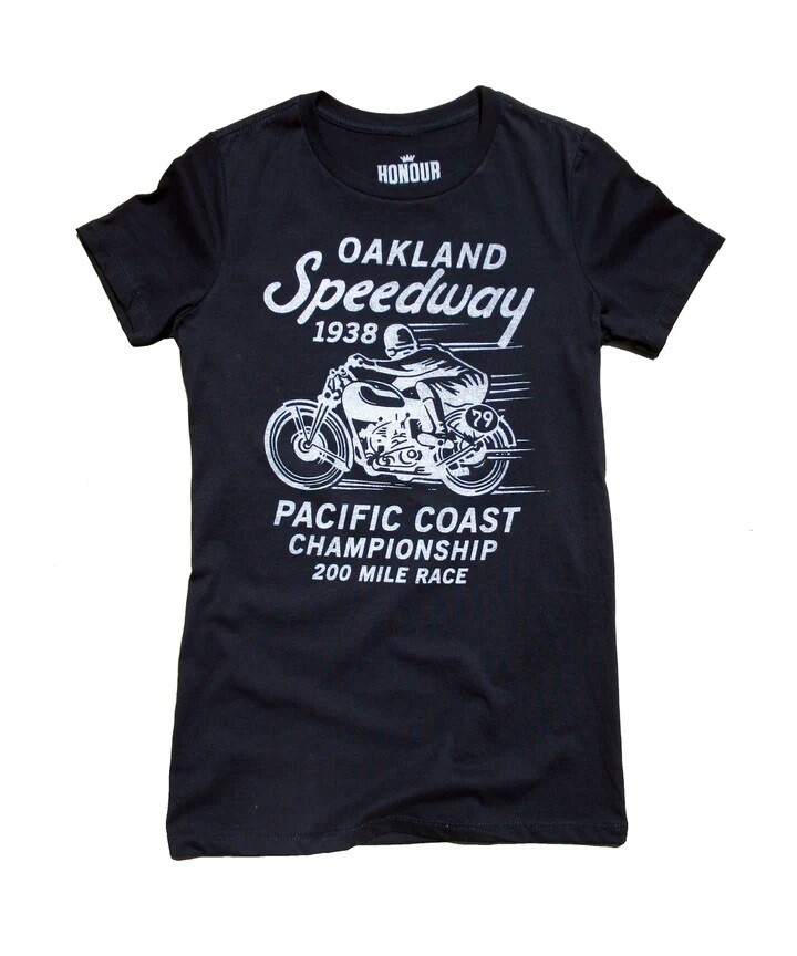 Feminine Oakland Speedway Tee Feminine Oakland Speedway Tee