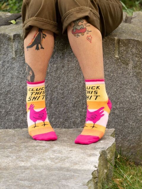 Cluck This Shit Women&#39;s Ankle Socks