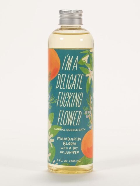 Delicate Flower Bubble Bath, Mandarin Bloom