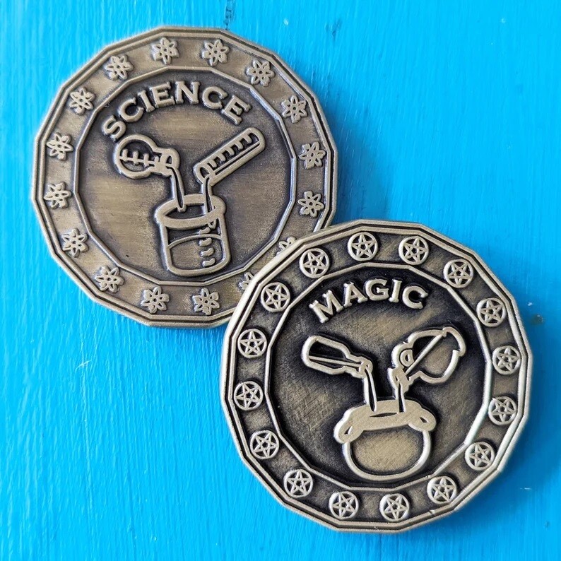 Challenge Coin, Magic vs Science