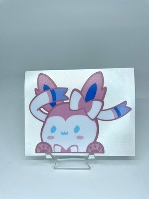 Sylveon Peeker Sticker