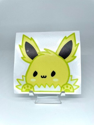 Jolteon Peeker Sticker