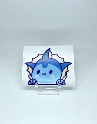 Vaporeon Peeker Sticker