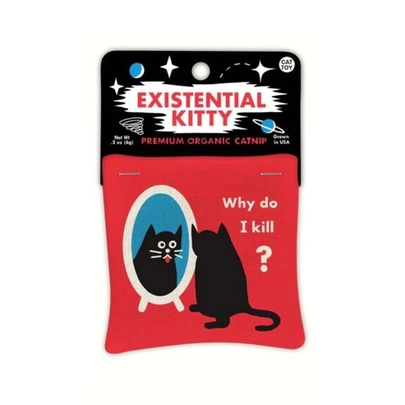 Catnip Cat Toy, Existential Kitty