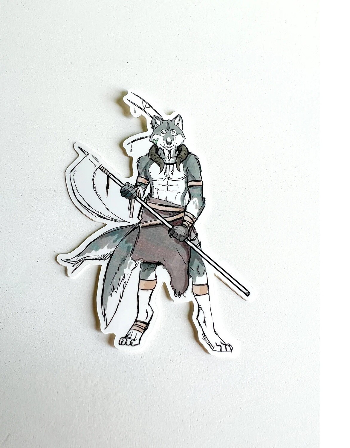 Wolf Reaper Sticker (STICK014)
