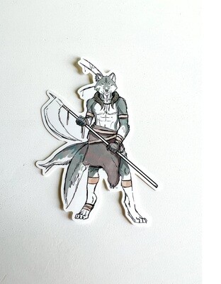 Wolf Reaper Sticker (STICK014)