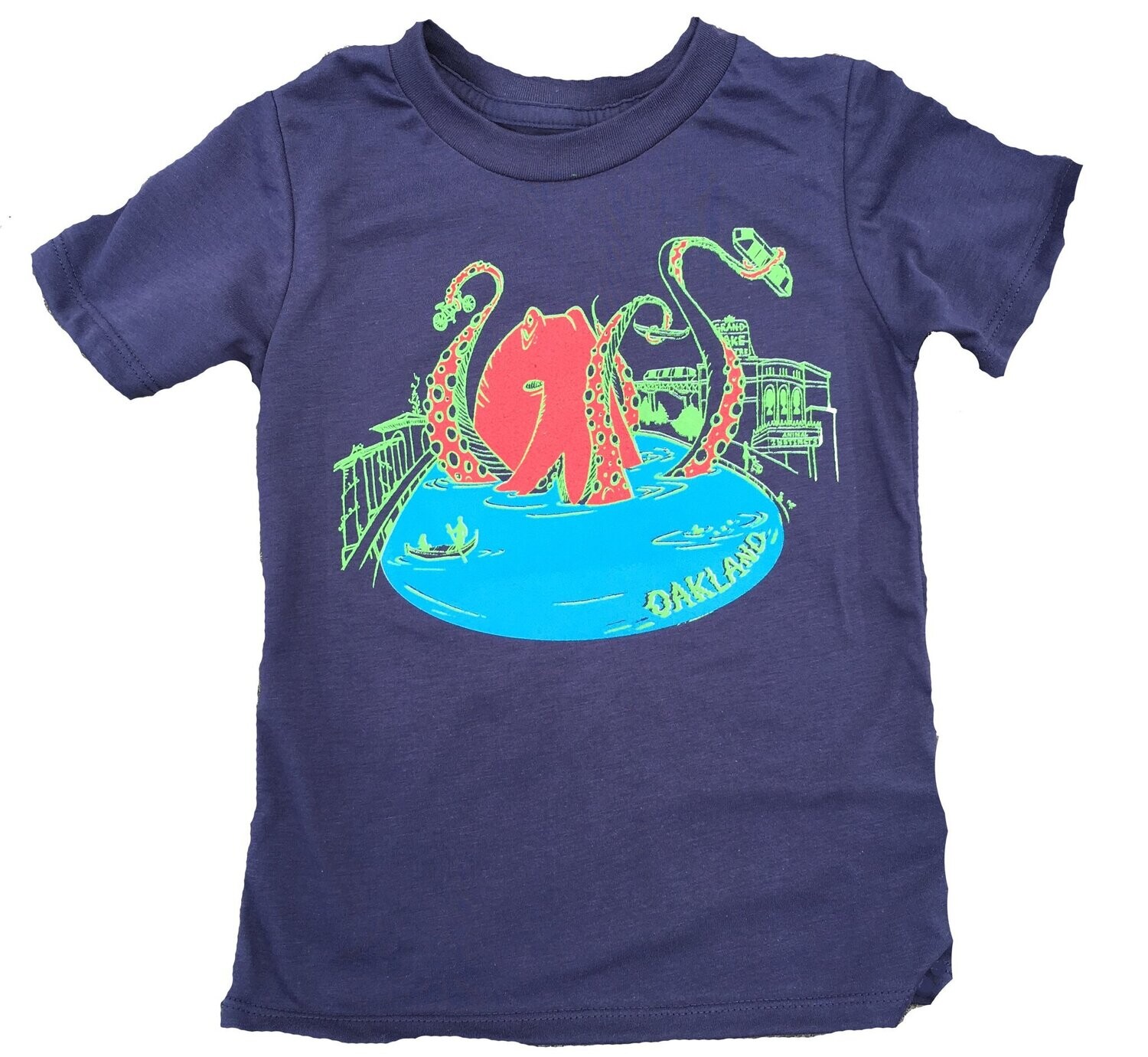 Navy Octo Kids Tee, 4T