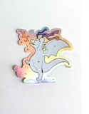 Holographic Dragon Celebration Sticker (STICK012)