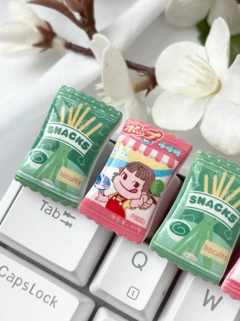 Asian Snack Keycap, R4