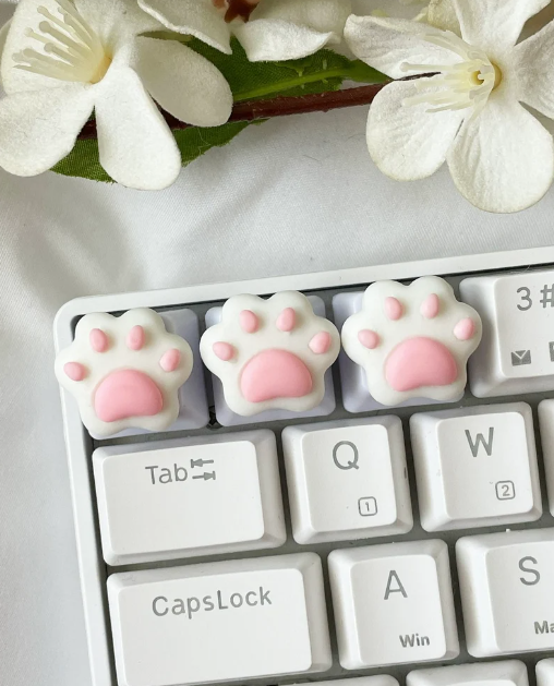 Kitty Paw Keycap, R4 Kitty Paw Keycap, R4