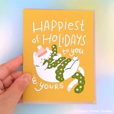 Greeting Card, Happiest of Holidays to You and Yours