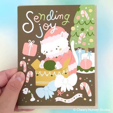 Greeting Card, Sending Joy