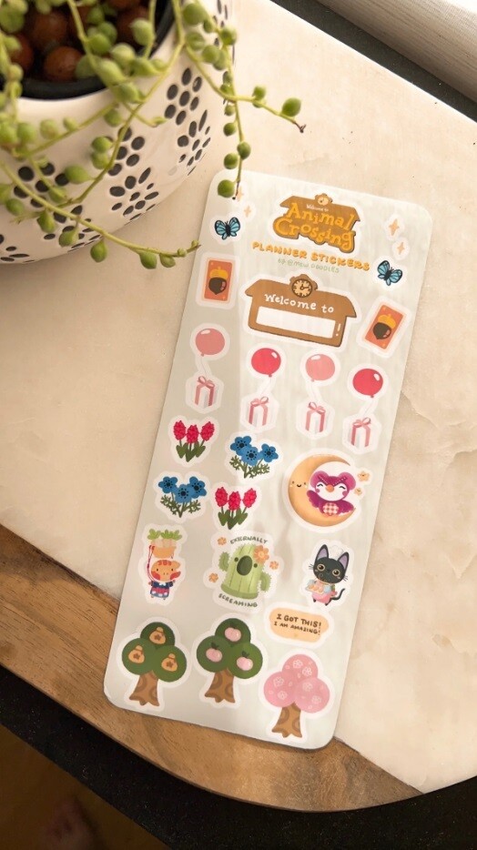 Animal Crossing Planner Sheet