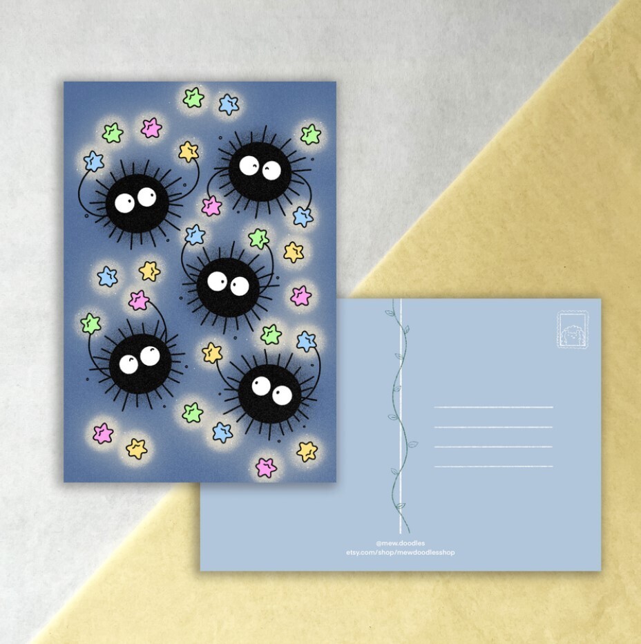 Soot Sprite Postcard