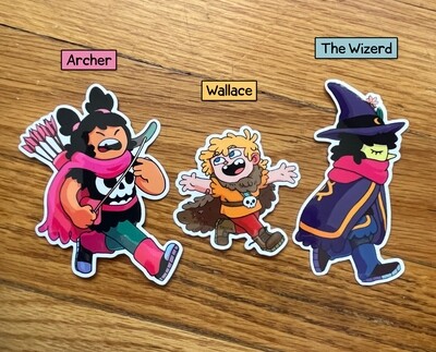 Sticker, The Wizerd