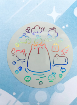 Capybara sticker