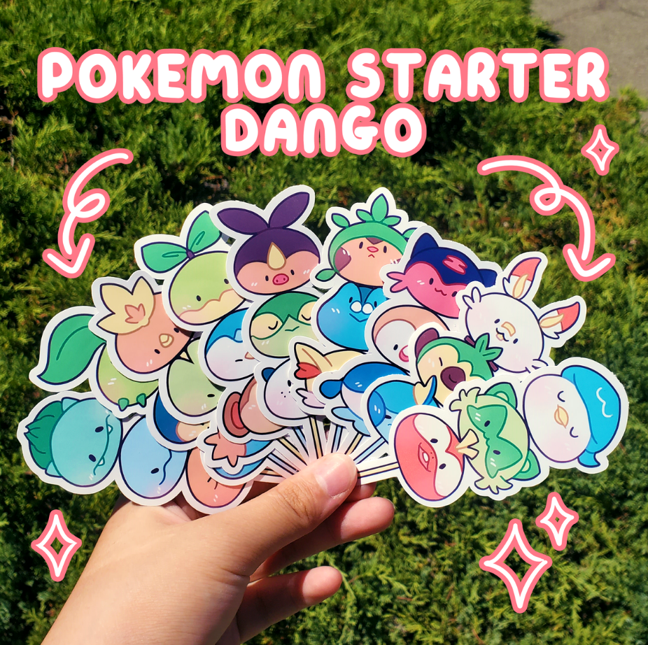 Sticker, Pokemon Dango