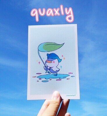 Art Print, Quaxly 4x6