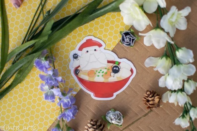 Radish Spirit Soup Sticker