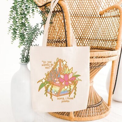 Rainbow Terrarium Tote Bag