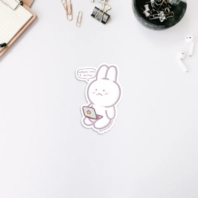 Lost Cephy Bunny Sticker