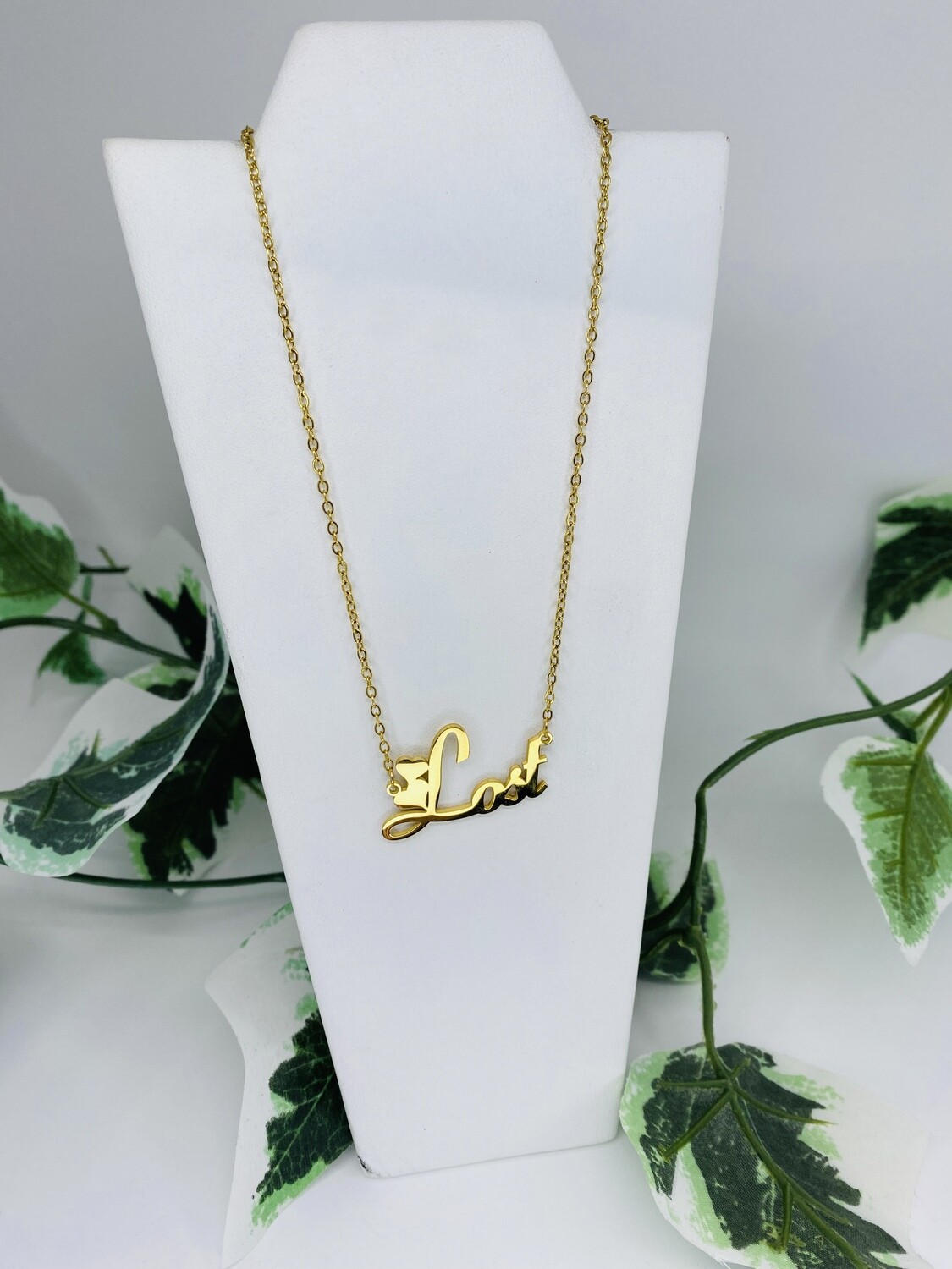 Gold Lost Necklace (by Depressed Monsters) [L.E. 50]