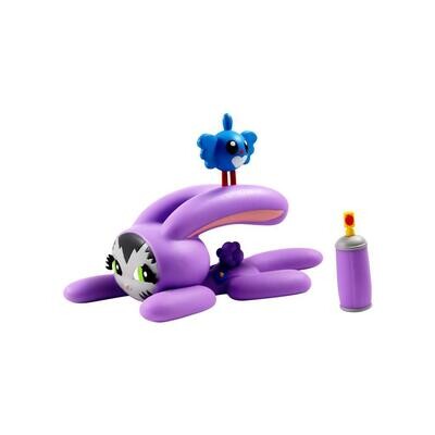 SALE - Bunny Kitty Collectible Figure, Purple (by Dave Persue) [L.E. 400]