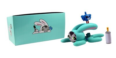 SALE - Bunny Kitty Collectible Figure, Blue (by Dave Persue) [L.E. 400]