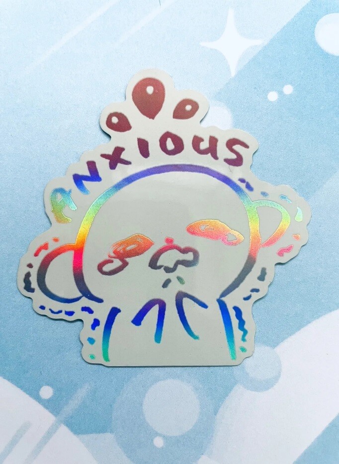 Anxious Sticker