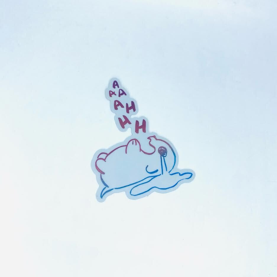 AAAH! Sticker AAAH! Sticker