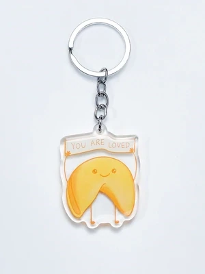 Fortune Cookie Keychain