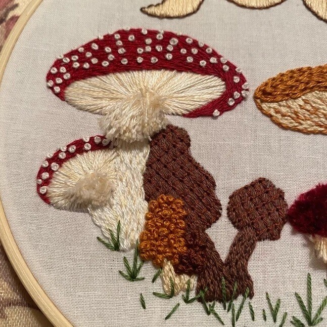 Mushie Sampler Embroidery Kit
