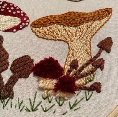 Mushie Sampler Embroidery Kit