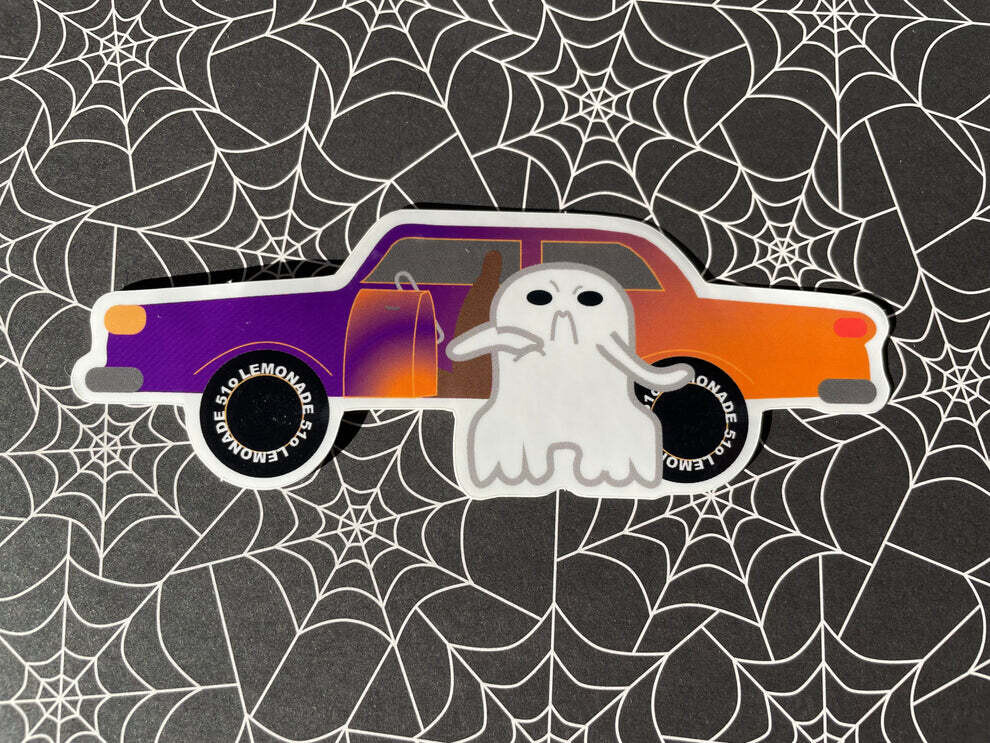 Ghost Ride The Whip Sticker