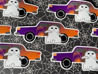 Ghost Ride The Whip Sticker