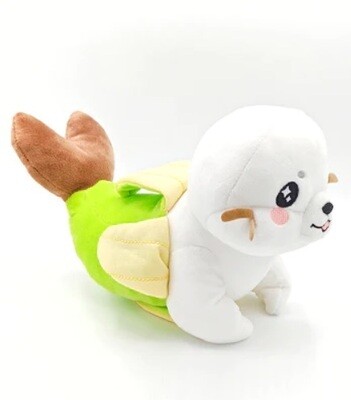 SALE - Banana Seal Plush - Green