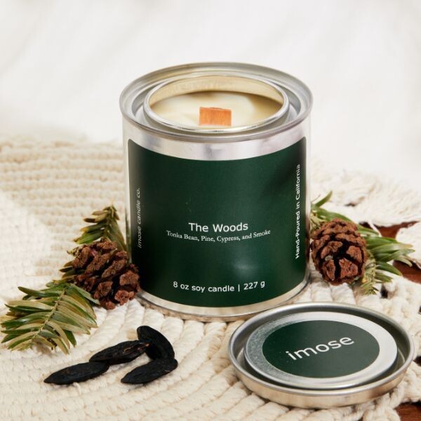 The Woods Scented Glitter Soy Wax Candle The Woods Scented Glitter Soy Wax Candle