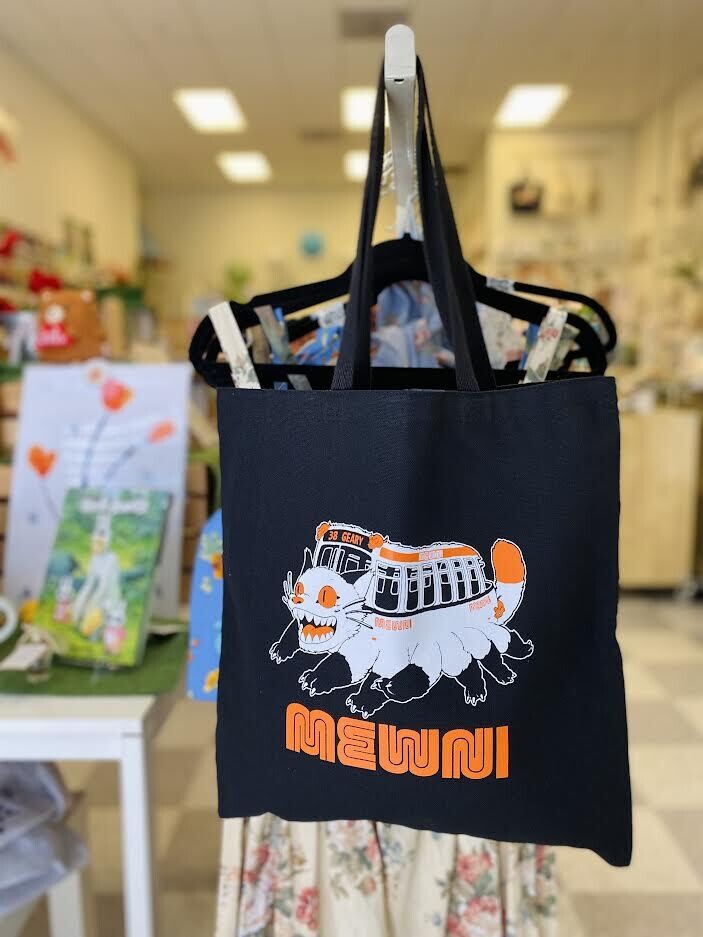 Mewni Tote Bag, Black