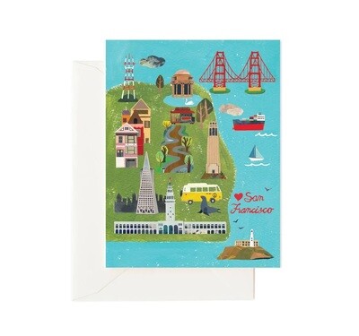 Greetings from SF Card
