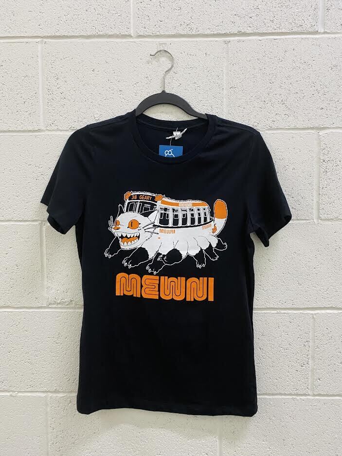 Mewni Tee, Black - Fitted